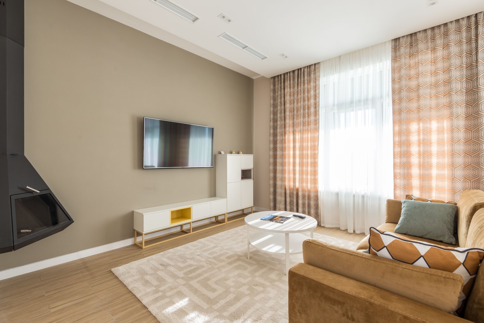 Bright clean residential interior